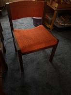Vintage Keukenstoel - Degelijk! 2 stuks, Ophalen, Gebruikt, Bruin, Eén