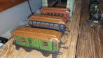 Antieke Bing speelgoedtrein (1925), + drie wagons, Ophalen of Verzenden