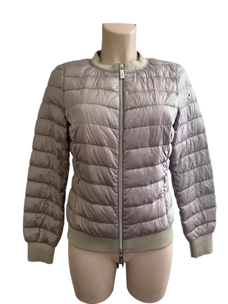 Reset jas S, Kleding | Dames, Jassen | Winter, Zo goed als nieuw, Maat 38/40 (M), Grijs, Ophalen of Verzenden
