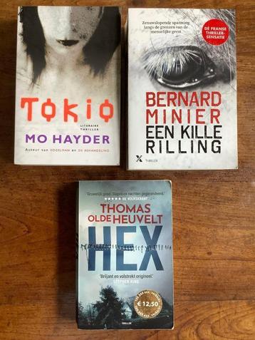 Mo Hayder, Bernard Minier, Thomas Olde Heuvelt beschikbaar voor biedingen