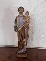Sint Jozef met Kind Jezus Beeld 26cm /9cm, Antiek en Kunst, Antiek | Religie, Ophalen of Verzenden
