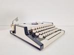 Vintage Olympia Traveller de Luxe typemachine met koffer ‘70, Diversen, Typemachines, Gebruikt, Ophalen of Verzenden