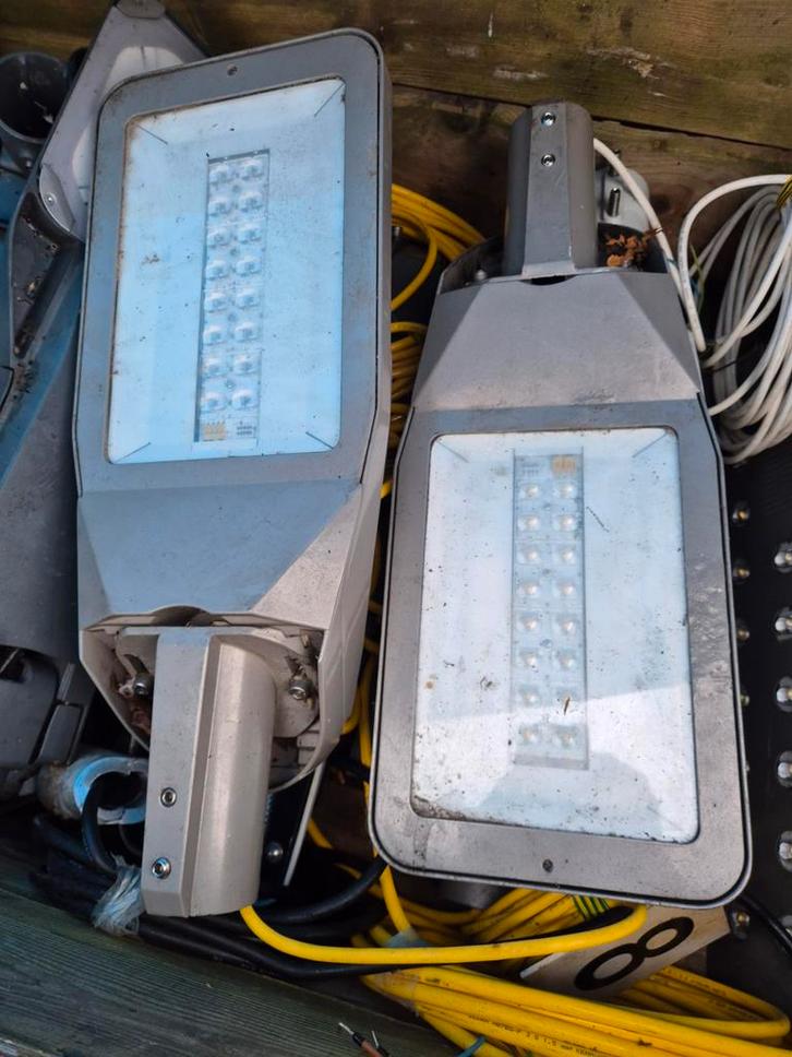 3 x Brisa Lightronics LED paaltop en opschuif armatuur, Huis en Inrichting, Lampen | Losse lampen, Zo goed als nieuw, Led-lamp