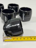 5x Mini borrelglaasjes shot glas beker Minute Maid zwart, Verzamelen, Glas en Borrelglaasjes, Ophalen of Verzenden, Zo goed als nieuw