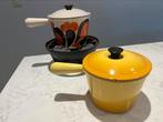 Le Creuset Fondue set, Paon of Soleil zonder doos, Brander, Fondueset, Ophalen of Verzenden, Zo goed als nieuw