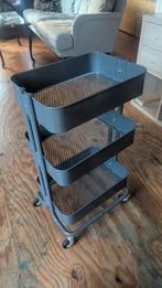 Ikea Trolley Raskog anthracite, Ophalen, Zo goed als nieuw