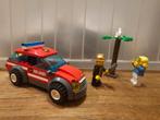 Lego City 60001 Brandweerauto met Figuren, Ophalen of Verzenden, Zo goed als nieuw, Complete set, Lego