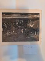 Abstracte ets van A. Rens, Ophalen of Verzenden