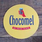 CHOCOMEL   -  reclamebord kunststof 23,5cm, Verzamelen, Merken en Reclamevoorwerpen, Ophalen of Verzenden, Zo goed als nieuw, Reclamebord