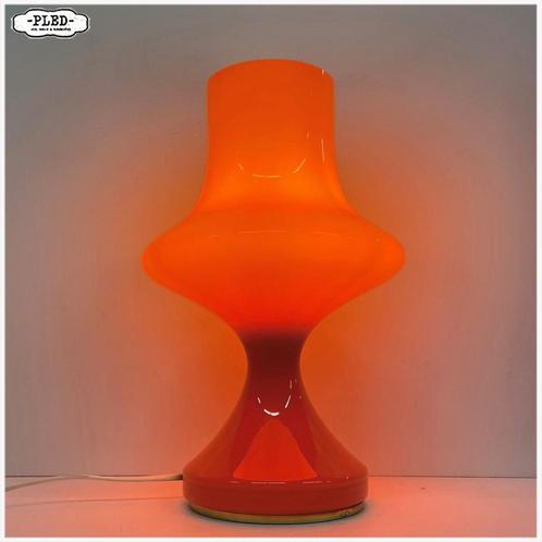 opaline glazen lamp, Štěpán Tabery 1970 Tafellamp, Huis en Inrichting, Lampen | Tafellampen, Zo goed als nieuw, Minder dan 50 cm