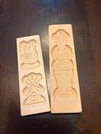 2 houten koek plank, speculaasplank, koekvorm, Ophalen of Verzenden