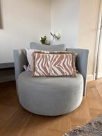 Grijze draaifauteuil De Toren Breda - Nieuwstaat, Huis en Inrichting, Ophalen of Verzenden, Zo goed als nieuw, Stof, 75 tot 100 cm