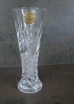 kristallen vaas   =3=, Ophalen of Verzenden, Zo goed als nieuw, Glas, Minder dan 50 cm