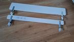 2x Ikea Bedrekje / zijsteun Wit, Ophalen, Gebruikt, Overige typen