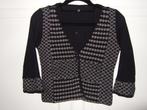 DIDI Girls Vestje Zwart / Grijs, Ophalen, Zo goed als nieuw, Meisje, Trui of Vest