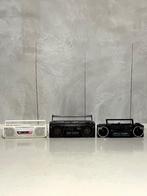 Jaren 80 radio vintage ghettoblaster Panasonic Sony Hitachi, Ophalen, Gebruikt, Divers, Radio
