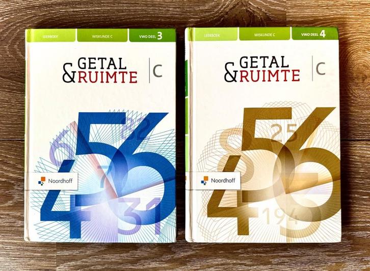 Getal & Ruimte VWO Wiskunde C Deel 3 en Deel 4. 12e editie., Boeken, Schoolboeken, Zo goed als nieuw, Wiskunde A, VWO, Ophalen of Verzenden