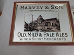 Harvey & Son Bier Spiegel, Verzamelen, Biermerken, Ophalen of Verzenden, Zo goed als nieuw, Reclamebord, Plaat of Schild, Overige merken