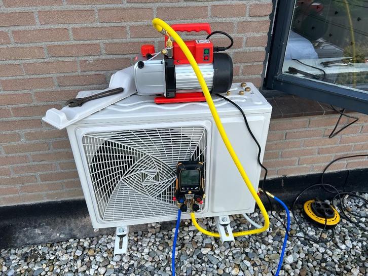 Inbedrijfstelling airco, warmtepomp, F-gassen gecertificeerd, Witgoed en Apparatuur, Airco's, Nieuw, Wandairco, 100 m³ of groter
