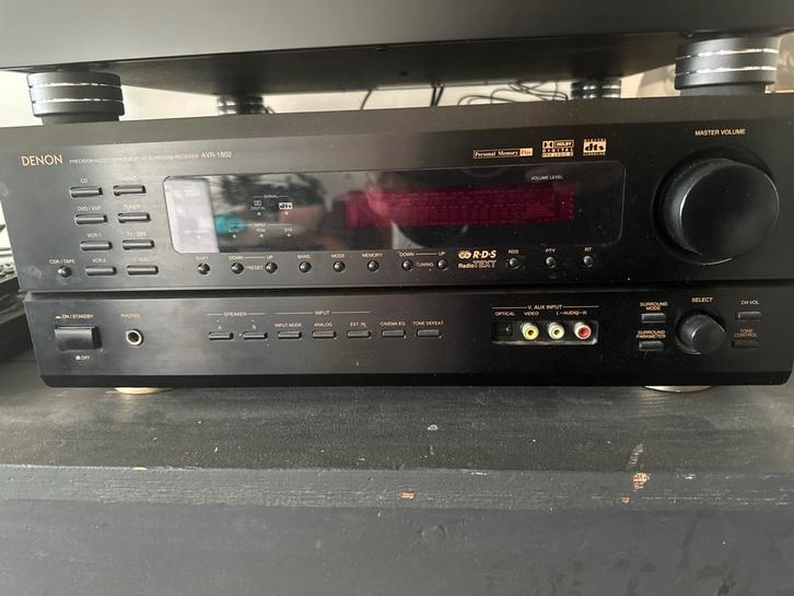 Denon AVR-1802 Receiver - Topklasse!, Audio, Tv en Foto, Versterkers en Receivers, Gebruikt, 5.1, 120 watt of meer, Denon, Ophalen of Verzenden