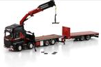 Mammoet Scania R 8x2 + autolaadkraan + wipkar WSI Nieuw, Hobby en Vrije tijd, Modelauto's | 1:50, Ophalen of Verzenden, Nieuw
