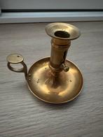 Koperen Kandelaar met Handvat, Antiek en Kunst, Ophalen, Koper of Brons