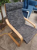 2x zelfde stoel ikea poang, min 15euro p.s., Huis en Inrichting, Fauteuils, Ophalen, Gebruikt, Stof