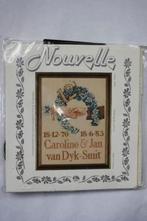 Borduurpakket tegel Jubileum 12,5 jaar, Hobby en Vrije tijd, Borduren en Borduurmachines, Ophalen of Verzenden, Nieuw, Handborduren