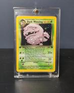 1st Edition Dark Weezing 14/82 Holo Rocket Set, Hobby en Vrije tijd, Verzamelkaartspellen | Pokémon, Ophalen of Verzenden, Zo goed als nieuw