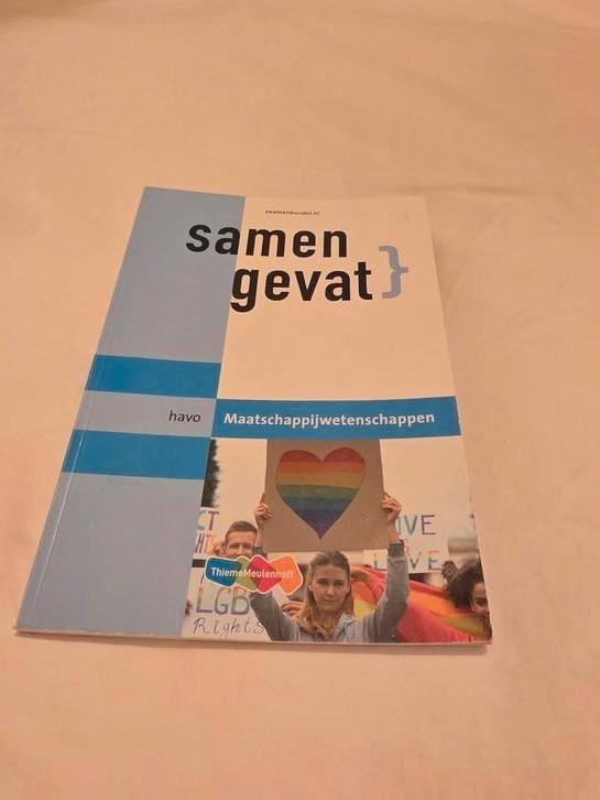 Samengevat - havo Maatschappijwetenschappen, Boeken, Schoolboeken, Zo goed als nieuw, Nederlands, HAVO, Ophalen of Verzenden