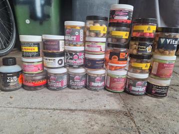25 x Mainline, Nash, CC moore, The Tackle Box  beschikbaar voor biedingen