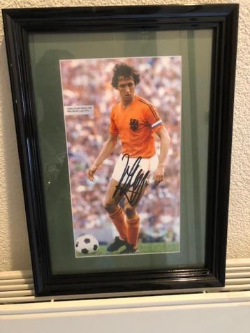 Cruyff handtekening beschikbaar voor biedingen