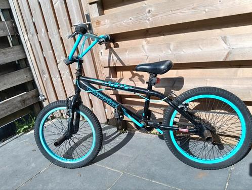 BMX fiets 20 inch, merk Capriolo, kleur blauw, Fietsen en Brommers, Fietsen | Crossfietsen en BMX, Gebruikt, Staal, Ophalen