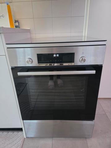 Electrische fornuis met inductiekookplaat! Van Bosch beschikbaar voor biedingen