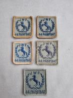 5 borstpatches 44 PAINFBAT JWF, Verzamelen, Ophalen of Verzenden, Landmacht, Nederland, Embleem of Badge