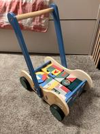 Lupuli Loopwagen/Blokkenwagen, Ophalen, Zo goed als nieuw, Duw- of Trekspeelgoed