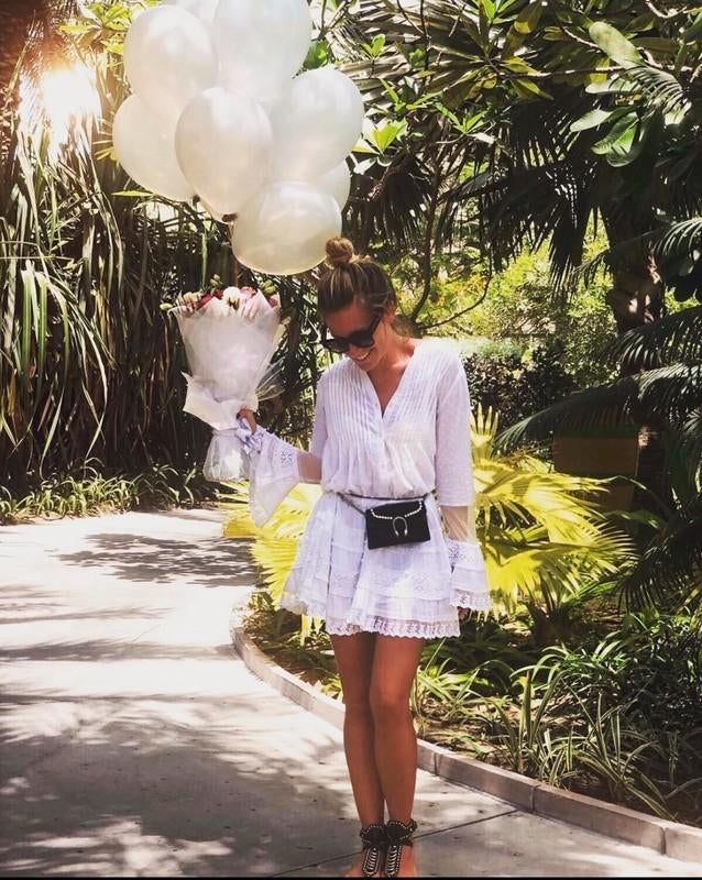 Nikkie wit jurk ibiza, Wit, Ophalen of Verzenden, Zo goed als nieuw, Maat 36 (S)