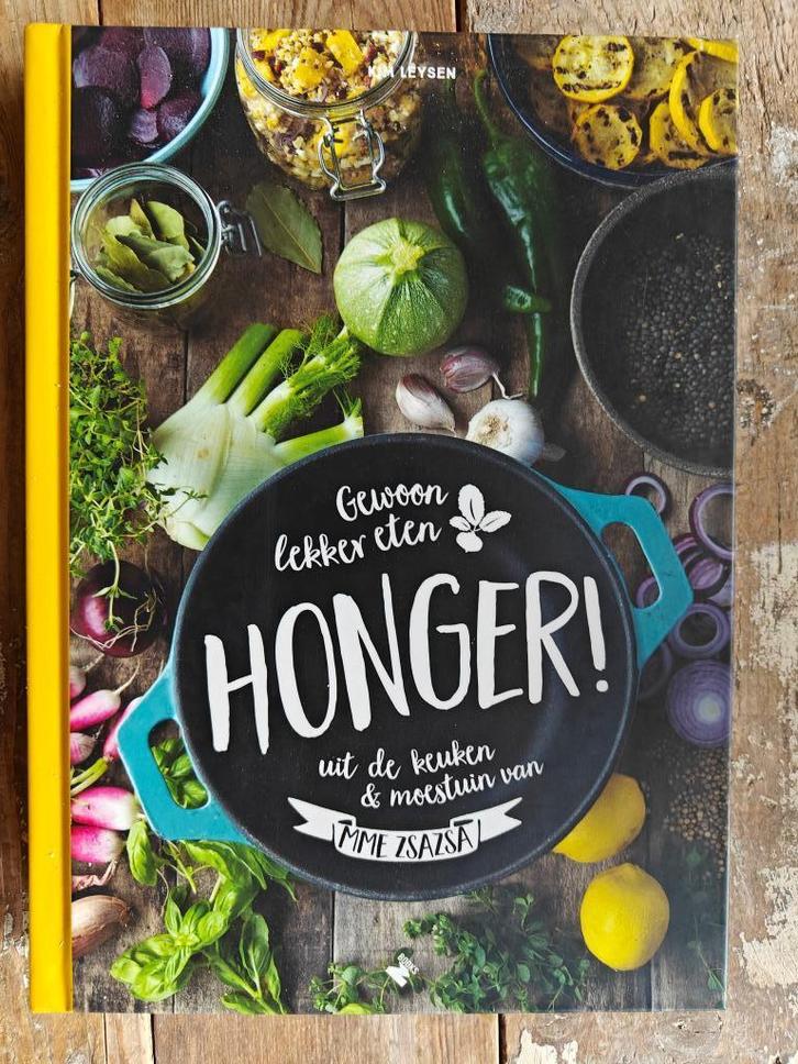 Honger - Kim Leysen | alias Madame Zsazsa, Boeken, Kookboeken, Zo goed als nieuw, Hoofdgerechten, Nederland en België, Gezond koken