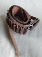 Leren Jachtriem, patroongordel voor 30 kogels, Ophalen of Verzenden