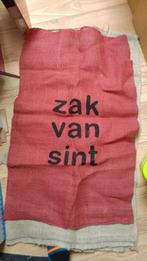 2 jute zakken / zak van Sinterklaas, Diversen, Ophalen of Verzenden, Zo goed als nieuw