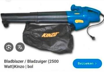 Kinzo Bladblazer / Bladzuiger 2500W beschikbaar voor biedingen