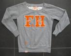 Field & Hockey trui grijs met oranje letters, sweater, M, Maat 38/40 (M), Field&Hockey, Ophalen of Verzenden, Zo goed als nieuw