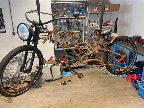 Heel mooi apart fiets handgemaakt, Fietsen en Brommers, Fietsen | Oldtimers, 47 tot 51 cm, Ophalen of Verzenden