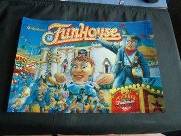 Original Funhouse translite, zie foto's voor de staat. € 50. beschikbaar voor biedingen