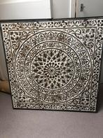 Wandpaneel 91 X 91 cm  metaal, Huis en Inrichting, Woonaccessoires | Wanddecoraties, Ophalen, Zo goed als nieuw
