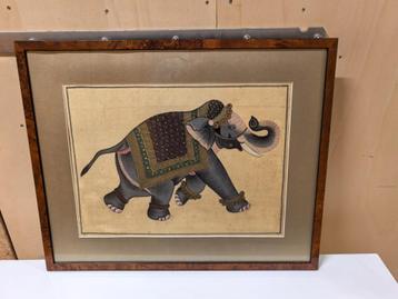 Wand decoratie in mahoney lijst beschikbaar voor biedingen