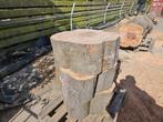 Boomstam tafels, Ophalen of Verzenden, Rond, Hout, Minder dan 55 cm