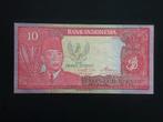 Indonesia 10 rupiah 1960 XF, ovpt. Irian Barat, Postzegels en Munten, Bankbiljetten | Azië, Ophalen of Verzenden, Zuidoost-Azië