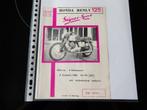 Folder Honda Benly Super Sport 125 CB92, Motoren, Verzenden, Honda