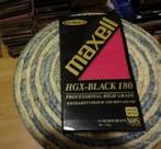 Maxell HGX Black 180 VHS Video Band Sealed, Cd's en Dvd's, VHS | Film, Actie en Avontuur, Alle leeftijden, Ophalen of Verzenden